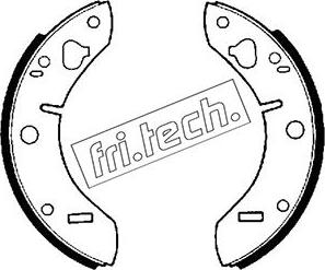 Fri.Tech. 1094.202 - Bremžu loku komplekts adetalas.lv