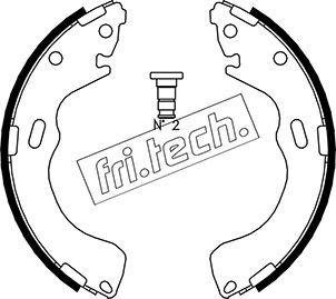 Fri.Tech. 1049.150 - Bremžu loku komplekts adetalas.lv