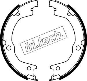 Fri.Tech. 1049.165 - Bremžu loku kompl., Stāvbremze adetalas.lv