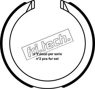 Fri.Tech. 1040.163 - Bremžu loku kompl., Stāvbremze adetalas.lv