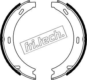 Fri.Tech. 1052.117 - Bremžu loku kompl., Stāvbremze adetalas.lv