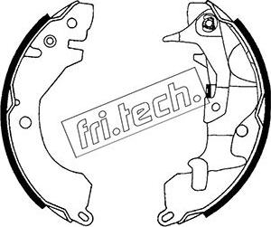 Fri.Tech. 1064.157Y - Bremžu loku komplekts adetalas.lv