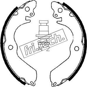 Fri.Tech. 1064.168 - Bremžu loku komplekts adetalas.lv