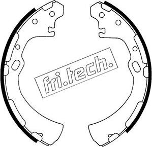 Fri.Tech. 1067.175 - Bremžu loku komplekts adetalas.lv