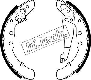 Fri.Tech. 1016.021 - Bremžu loku komplekts adetalas.lv