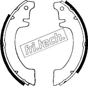 Fri.Tech. 1088.187 - Bremžu loku komplekts adetalas.lv