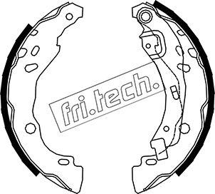 Fri.Tech. 1088.234 - Bremžu loku komplekts adetalas.lv