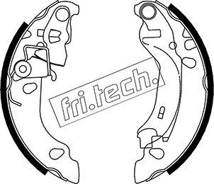 Fri.Tech. 1034.107 - Bremžu loku komplekts adetalas.lv