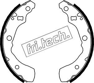 Fri.Tech. 1026.349 - Bremžu loku komplekts adetalas.lv