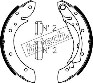 Fri.Tech. 1022.033 - Bremžu loku komplekts adetalas.lv