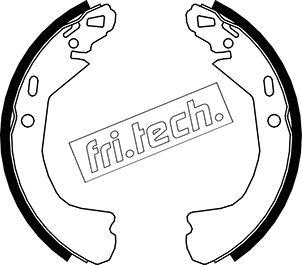 Fri.Tech. 1027.006 - Bremžu loku komplekts adetalas.lv