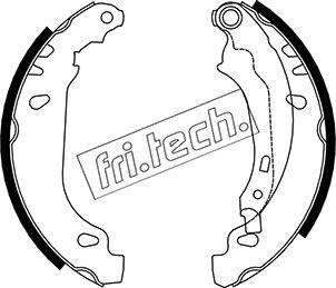 Fri.Tech. 1079.191 - Bremžu loku komplekts adetalas.lv