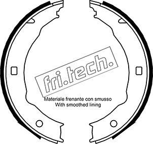 Fri.Tech. 1079.193 - Bremžu loku kompl., Stāvbremze adetalas.lv