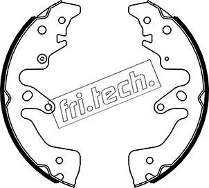 Fri.Tech. 1110.340 - Bremžu loku komplekts adetalas.lv