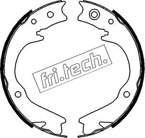 Fri.Tech. 1110.338 - Bremžu loku kompl., Stāvbremze adetalas.lv