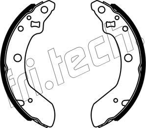 Fri.Tech. 1253.732 - Bremžu loku komplekts adetalas.lv