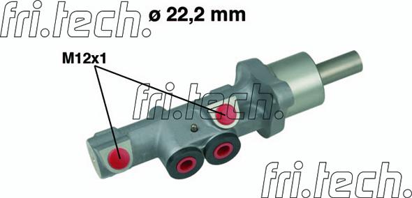 Fri.Tech. PF647 - Galvenais bremžu cilindrs adetalas.lv