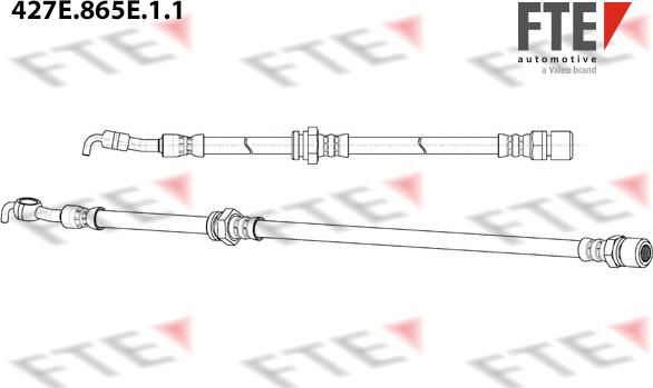 FTE 9240956 - Bremžu šļūtene adetalas.lv