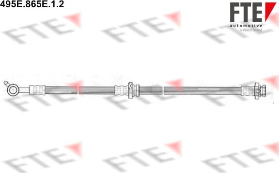 FTE 495E.865E.1.2 - Bremžu šļūtene adetalas.lv