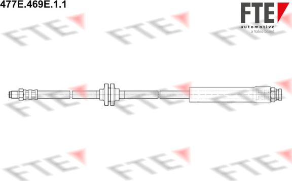 FTE 477E.469E.1.1 - Bremžu šļūtene adetalas.lv