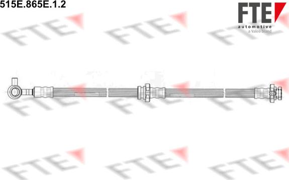 FTE 515E.865E.1.2 - Bremžu šļūtene adetalas.lv