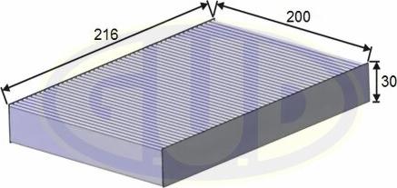 G.U.D. GCF2141 - Filtrs, Salona telpas gaiss adetalas.lv