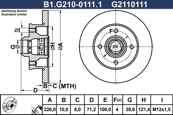 Lucas Electrical 6015294 - Bremžu diski adetalas.lv