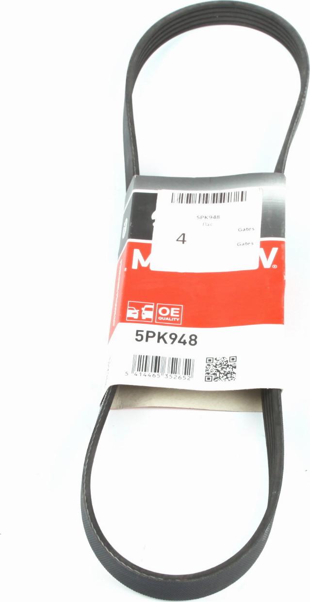 Gates 5PK948 - Ķīļrievu siksna adetalas.lv