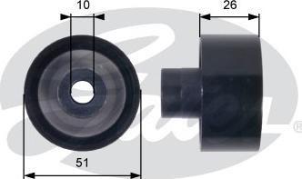 Gates T36090 - Parazīt / Vadrullītis, Ķīļrievu siksna adetalas.lv