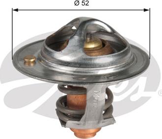 Gates TH48682G1 - Termostats, Dzesēšanas šķidrums adetalas.lv