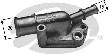 Gates TH09287G1 - Termostats, Dzesēšanas šķidrums adetalas.lv