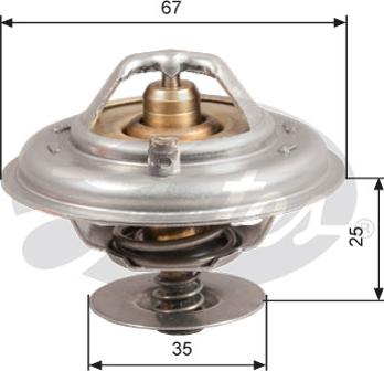 Gates TH14380G1 - Termostats, Dzesēšanas šķidrums adetalas.lv