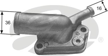 Gates TH12087G1 - Termostats, Dzesēšanas šķidrums adetalas.lv