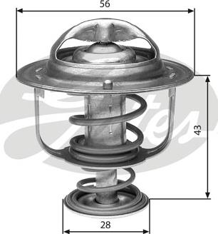 Gates TH31388G1 - Termostats, Dzesēšanas šķidrums adetalas.lv