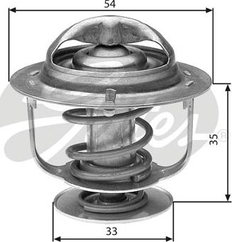 Gates TH29988G1 - Termostats, Dzesēšanas šķidrums adetalas.lv