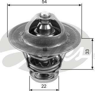 Gates TH22285G1 - Termostats, Dzesēšanas šķidrums adetalas.lv