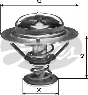 Gates TH27082G1 - Termostats, Dzesēšanas šķidrums adetalas.lv