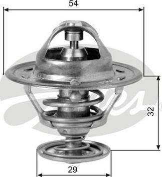 GATES-AU TH10981G1 - Termostats, Dzesēšanas šķidrums adetalas.lv