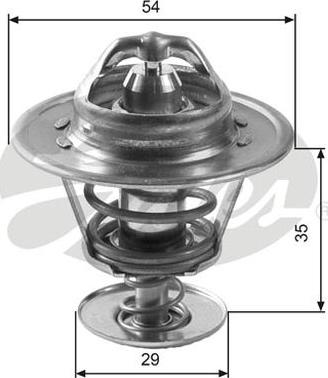 GATES-AU TH11088G1 - Termostats, Dzesēšanas šķidrums adetalas.lv