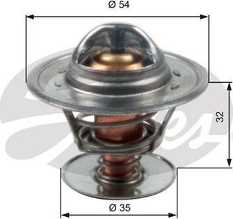 GATES-AU TH13684G1 - Termostats, Dzesēšanas šķidrums adetalas.lv