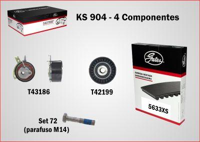 GATES-BR KS904 - Zobsiksnas komplekts adetalas.lv