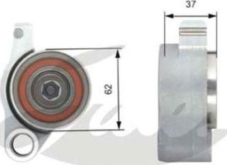 GATES-BR T41302 - Spriegotājrullītis, Gāzu sadales mehānisma piedziņas siksna adetalas.lv