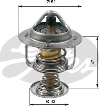 GATES-SEA TH30580G1 - Termostats, Dzesēšanas šķidrums adetalas.lv