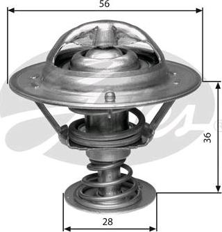 GATES-SEA TH31482G1 - Termostats, Dzesēšanas šķidrums adetalas.lv