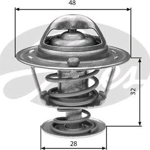 GATES-SEA TH32576G1 - Termostats, Dzesēšanas šķidrums adetalas.lv