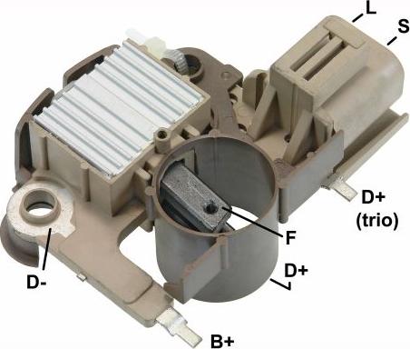 GAUSS GA792 - Ģeneratora sprieguma regulators adetalas.lv