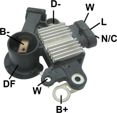 GAUSS GA715 - Ģeneratora sprieguma regulators adetalas.lv