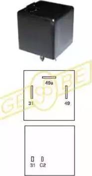 Gebe 9 9177 1 - Pagrieziena signāla pārtraucējs adetalas.lv