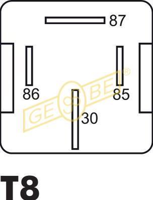 Gebe 9 9138 1 - Relejs, Darba strāva adetalas.lv