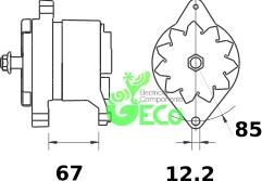 GECO A33978 - Ģenerators adetalas.lv